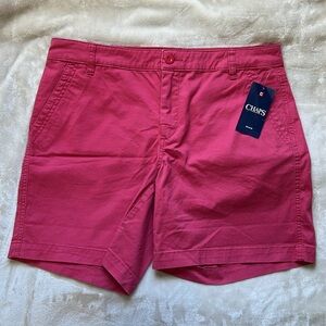 Chaps Amalfi Red Shorts